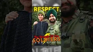 The Struggle Of Our Soldiers 'For Us' 🇮🇳🫡 || Respect Indian Army || SUMIT EDITIONAL || #shorts