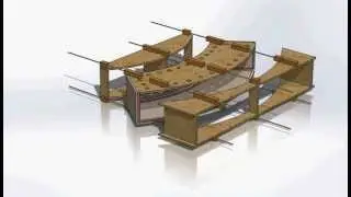 Small growbed bend simulation