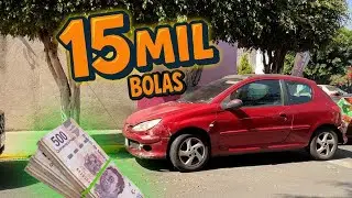 COMPRE un peugeot 206 bien MADREADO en 15 mil pesos.