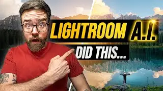 Для редактирования этой фотографии я использовал ТОЛЬКО LIGHTROOM AI!