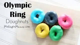 Olympic Ring Doughnuts