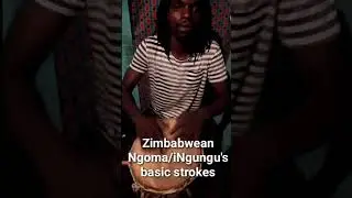 Zimbabwean Ngoma/iNgungu hand drumming basic strokes