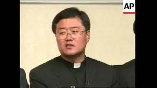 Civic leaders detained on return from N Korea, protests