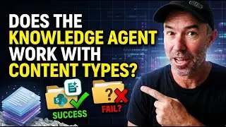 Does the Knowledge Agent Respect Content Type Hub Metadata?