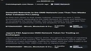 OMG Network   (OMG)   News Today - Last Week Crypto -crypto news-   cryptocurrency news