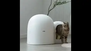 MS Modern & Chic Fully Enclosed Compact Cat Litter Box MAX - Setup Instructions