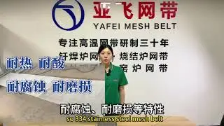What is 304 stainless steel mesh belt