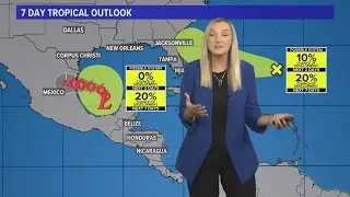 Now tracking three areas in the Tropics (Mon 11pm 6/17/24)