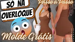 😱 Ninguém te conta isso ! MACACÃO FITNNES feito SÓ no OVERLOQUE 