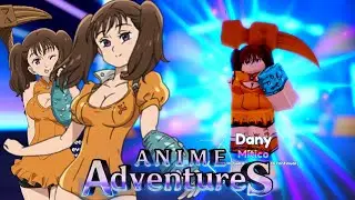 SHOWCASE da DIANE do UPDATE 11 do ANIME ADVENTURES! - Roblox
