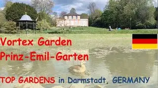 TOP Must see Gardens in Germany Darmstadt Vortex Garden | Prinz-Emil-Garten Deutschland im Fr&uuml;hling