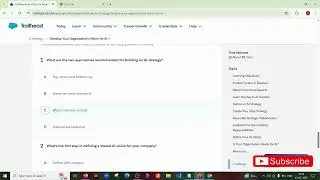 Develop Your Organization&rsquo;s Vision for AI || AI Strategy || salesforce