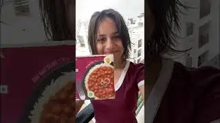 Haldiram ready to eat chole chaval #tryit #foodreview #foodreviews #shorts #haldiram #readytoeat