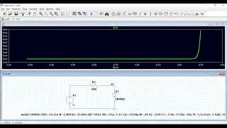 I-V characteristics of 1N4001 diode - Ltpsice