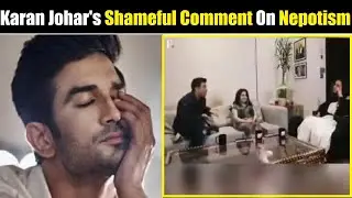 Maine Theka Nahi Liya Talents Ko Launch Karne Ka Said Karan Johar| Karan Johar On Nepotism