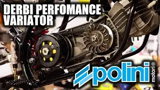 Polini Variator Install Derbi Hunter Revolution Start 3 & 5