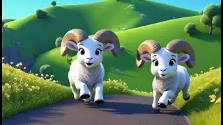Urial Butts Go Clash Clash Clash | Animal Nursery Rhyme | Kids Songs | Baby Music