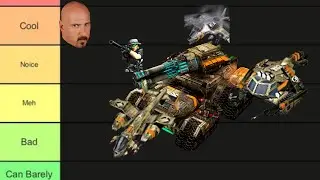 Command & Conquer 3: Kane's Wrath  GDI Tier List