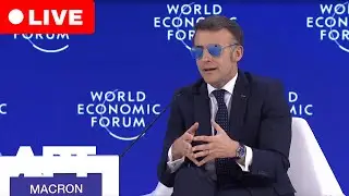 LIVE: French President Macron Delivers Special Address at World Economic Forum in Davos | APT