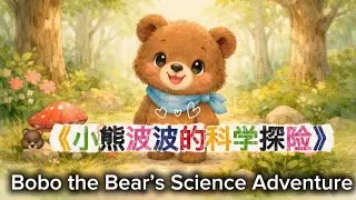 《小熊波波的科学探险》🐻🔍 | Bobo the Bear&rsquo;s Science Adventure | 中英双语儿童科学故事