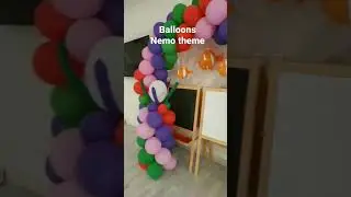 Balloons decor (Nemo Theme )