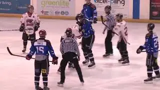 Chris Arnone vs Andrew Turner NIHL fight 4-10-15