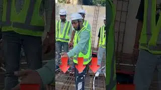 hidden beam in concrete slab | hidden beam reinforcement | #trending #construction