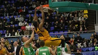 DJ Stephens' putback dunk against Zaporizhiya