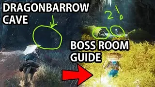ELDEN RING - DRAGONBARROW CAVE'S BOSS ROOM GUIDE & FLAMEDRAKE TALISMAN +2