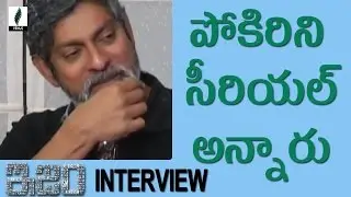 Jagapathi Babu About Puri Shooting Style @ ISM Team Interview | Kalyan Ram