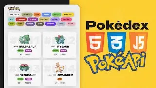 Pokédex con la POKÉAPI en HTML, CSS y JS