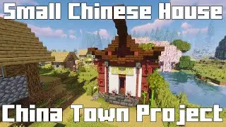 Minecraft Small Chinese House | China Town Build Inspiration
