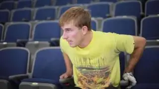 Man tries to sit in every seat at SaskTel Centre