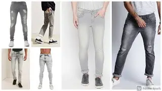Latest Top 40 Grey Jeans for Men |2021| Branded Grey Jeans for Boys & Gents
