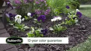 Rubber Mulch outlasts Wood Mulch by Rubberific