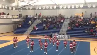 Muskegon Competitive Cheer round 1 Feb. 2, 2013