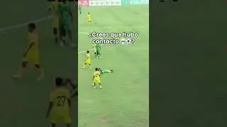 Creen que hubo contacto ? #ecuador #futbol #humor