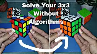 How to Solve 3x3 with Beginners Method Must Watch!! Interesting Method🤠