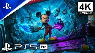 Disney Epic Mickey: Rebrushed &ndash; Paint & Thinner Chaos (PS5 PRO) ULTRA Realistic Graphics [4K 60FPS]
