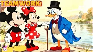 Mickey&rsquo;s Bravery & kindness | Mickey & Friends Save the River | Teamwork Story for Kids