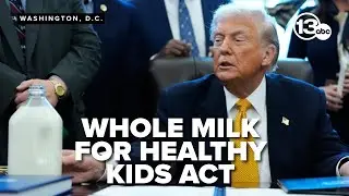 Powr&oacute;t pełnego mleka: Trump podpisuje ustawę mającą wpływ na krajowy program szkolnych obiad&oacute;w