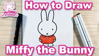 How to Draw Miffy the Bunny | Dick Bruna Character