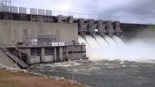 R L Harris Dam on Lake Wedowee