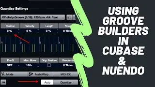 Tutorial - Using Groove Builders in Cubase Pro & Nuendo