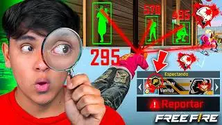 ESPECTEO A UN MODERADOR DE FREE FIRE y PASÓ ESTO 😨 ¿es hacker?