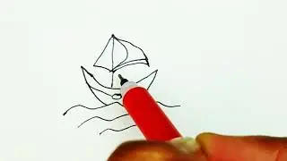 easy drawing.. #DrawingForKids #KidsArt #CreativeKids #FunWithDrawing #ArtForKids