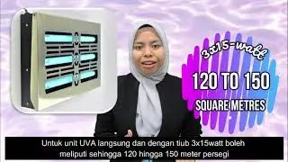 Fly management (UV light trap)