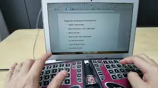 My Fingerworks Touchstream LP Multi-Touch Keyboard listed on eBay
