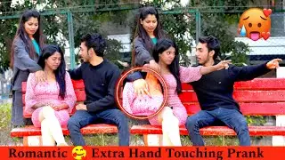 Prank Gone Wrong! 😱 Extra Hand Touching Prank on Cute Girl