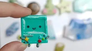 BMO Resin/Clay Magnet Tutorial
